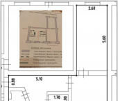 2-комн, 58кв м, этаж 5/5 Красноармейская улица, 78