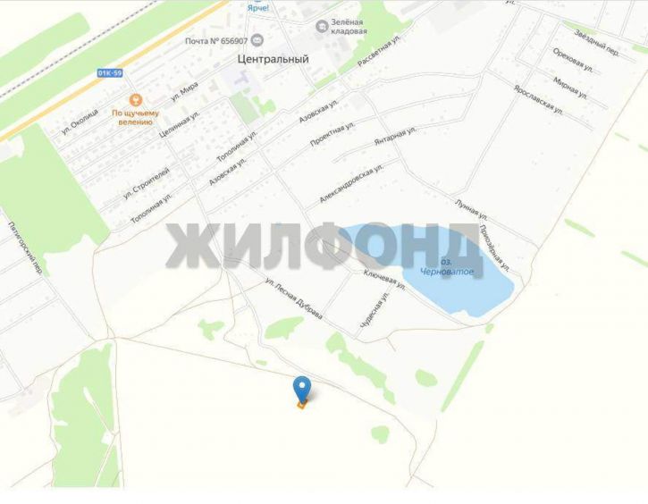 Земельный участок Ажурная улица