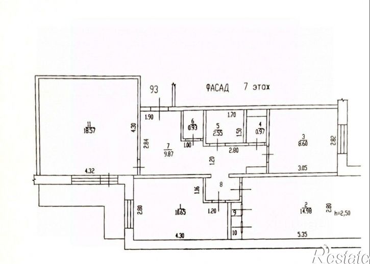 3-комн квартира Рубцовск г., Тихвинская ул., д.30