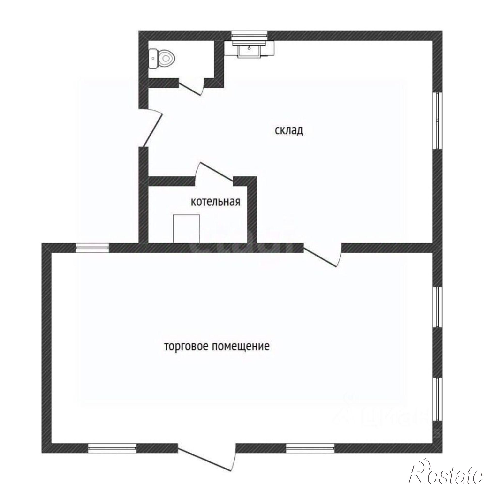 Купить торговое помещение за 11 343 000 рублей на Советская улица, 402