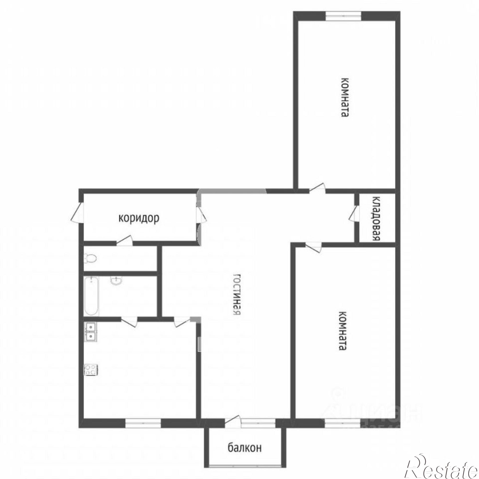 Купить квартиру за 3 200 000 рублей на Яровое городской округ, Яровое