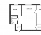 2-комн, 38кв м, этаж 1/2 ПМК Микрорайон, 14