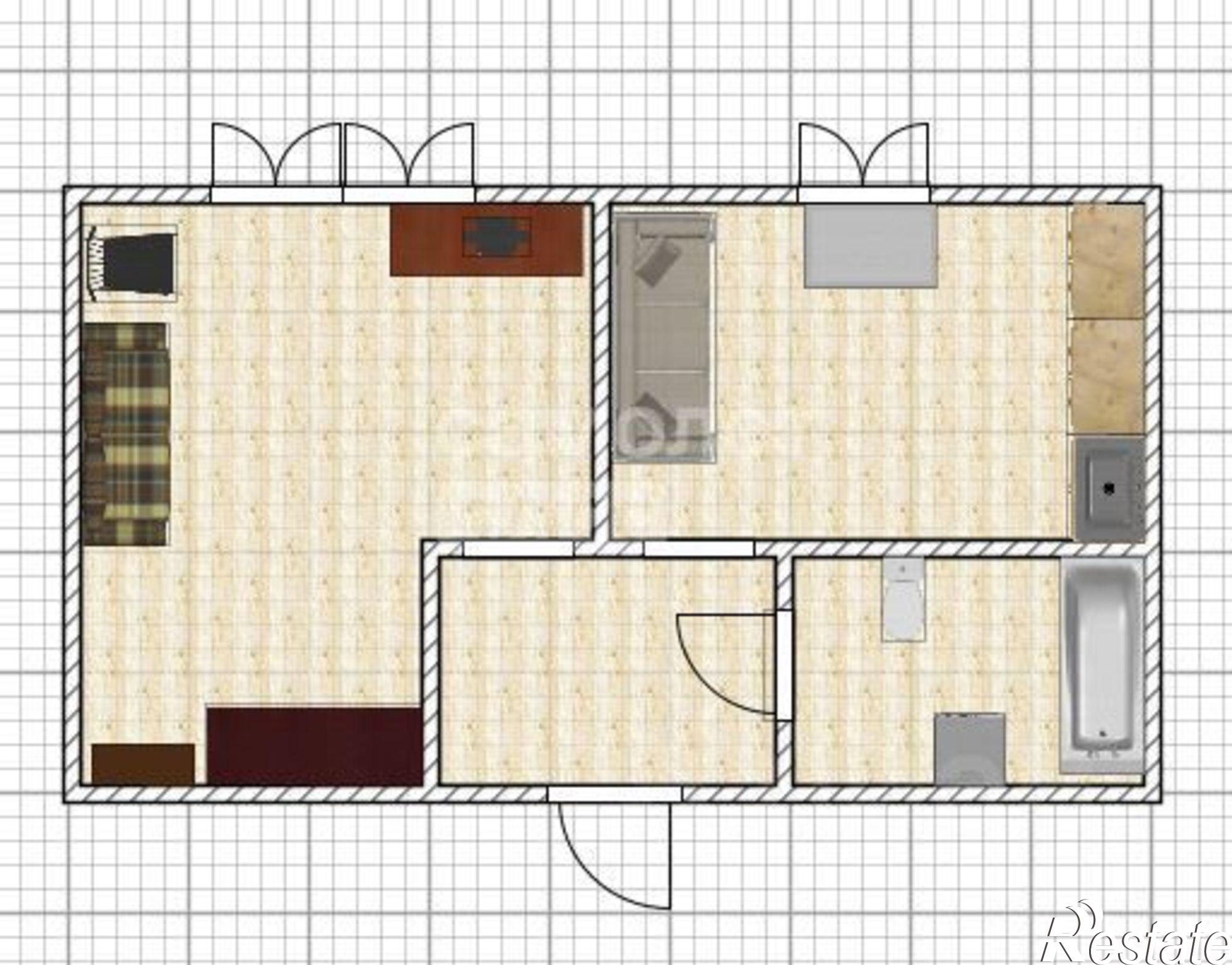 Купить квартиру за 2 200 000 рублей на ул Лесная, 26