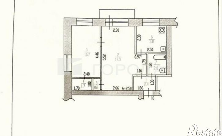 1-комн квартира Барнаульская улица, 4,  д. 4
