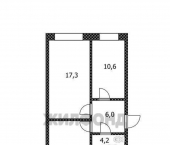 3-комн, 62.4кв м, этаж 5/5 Антона Петрова улица, д.152