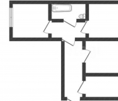3-комн, 58кв м, этаж 7/9 ул Вали Максимовой, 21