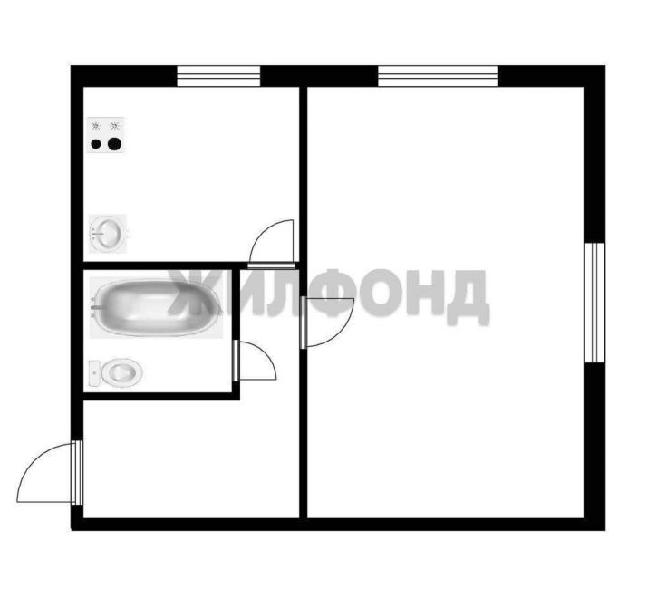 1-комн квартира Центральный микрорайон, д.48/2