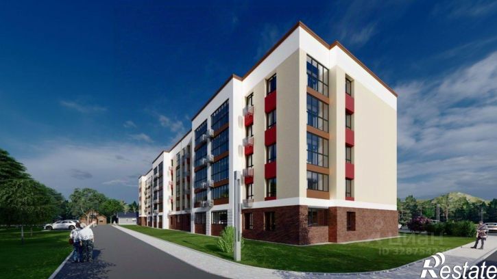 1-комн квартира в новом доме Набережная улица, 33,  д. 33
