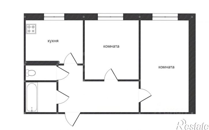 2-комн квартира В кв-л, 14,  д. 14