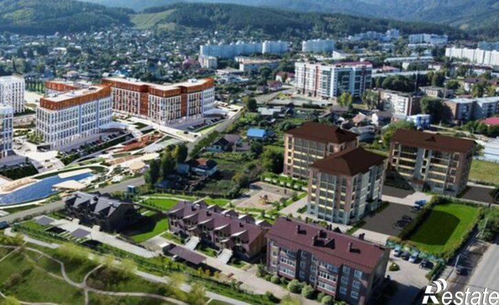 2-комн квартира в новом доме Белокуриха, Советская улица, 20/2кА
