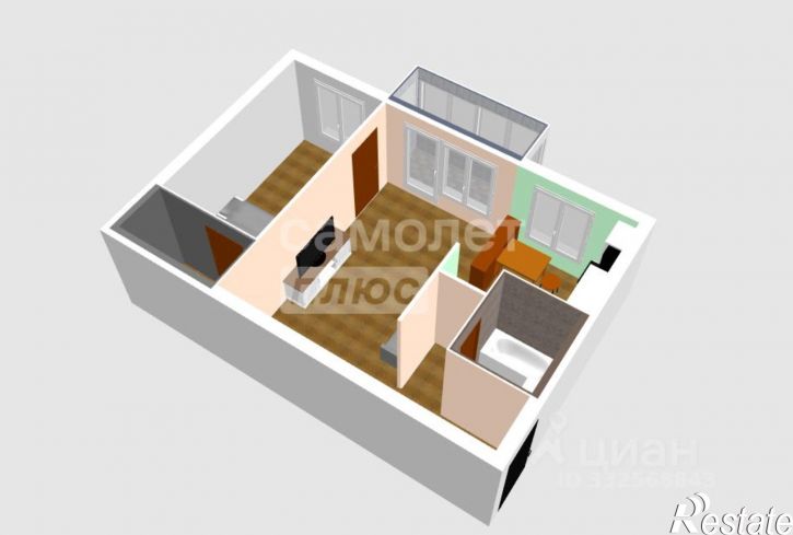 2-комн квартира переулок Липового, 64/2,  д. 64/2