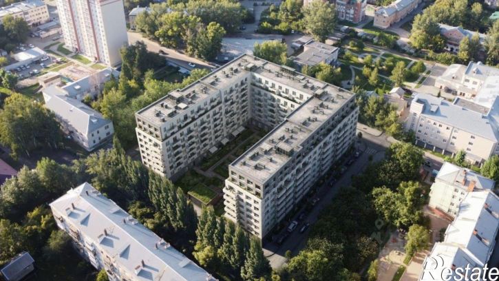 2-комн квартира в новом доме Барнаул, улица Сизова