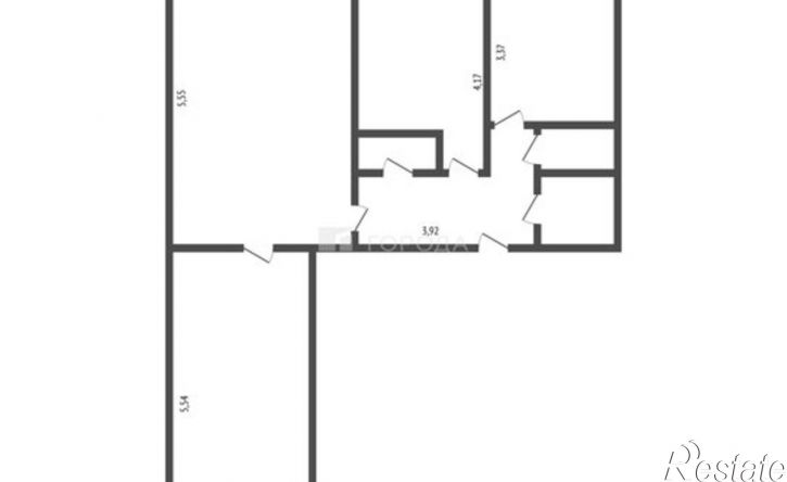 3-комн квартира ул 7 микрорайон, 13,  д. 13