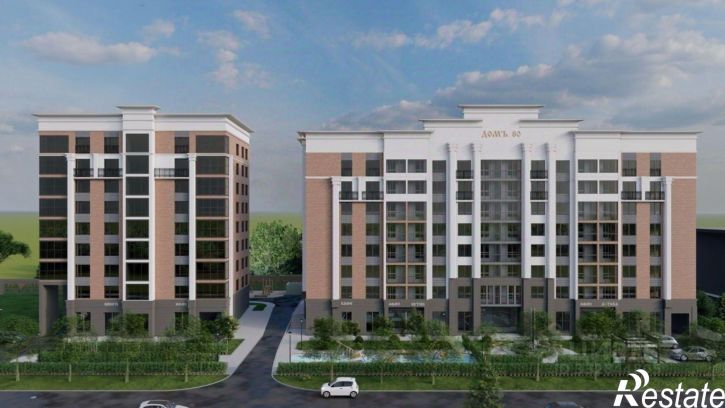 3-комн квартира в новом доме Барнаул, Пролетарская улица, 82