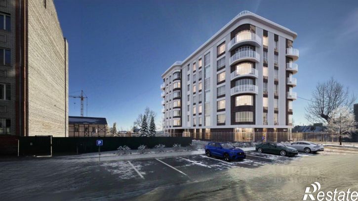 2-комн квартира в новом доме Барнаул, Пролетарская улица