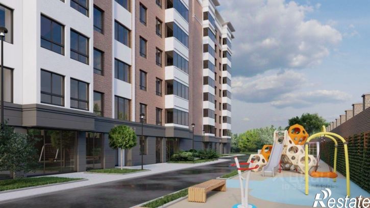 3-комн квартира в новом доме Барнаул, Пролетарская улица, 82