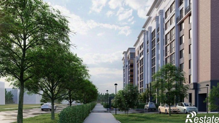 3-комн квартира в новом доме Барнаул, Пролетарская улица, 82