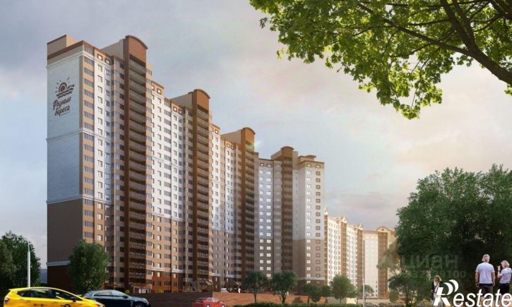 1-комн квартира в новом доме Барнаул, Промышленная улица, 10