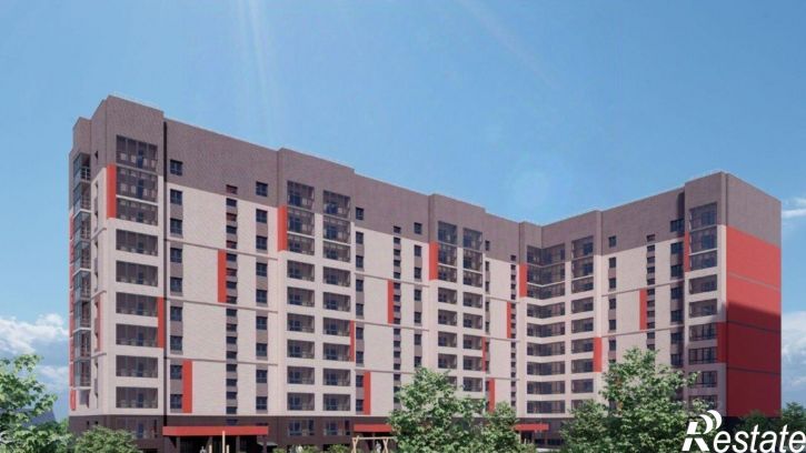 1-комн квартира в новом доме улица Южсиба, 52А,  д. 52А