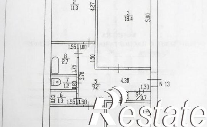 3-комн квартира мкр Дорожник, 5,  д. 5